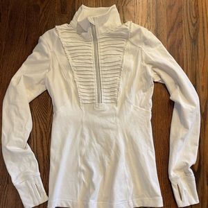 Lululemon  half zip white define jacket